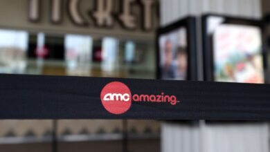 AMC takes winning from Hollywood strikes, but narrows quarterly loss